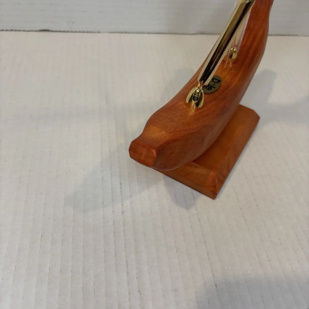 Dole North America's #1 Bananas Wooden Desk Pen & Pencil Holder NEW RARE